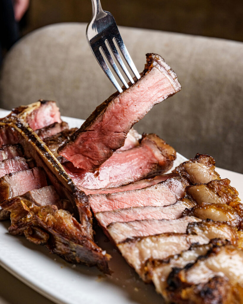 Tomahawk Steak at Meet Bros